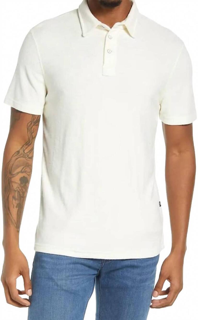 NEW RAILS rhen polo in pearl